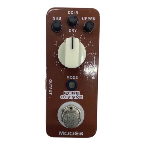 MOOER (ムーア) オクターバー 箱付 Pure Octave 中国製 動作確認済み