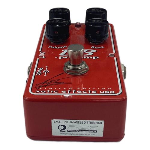 Xotic (エキゾティック) オーバードライブ BB Preamp ANDY TIMMONS LimitedEdition