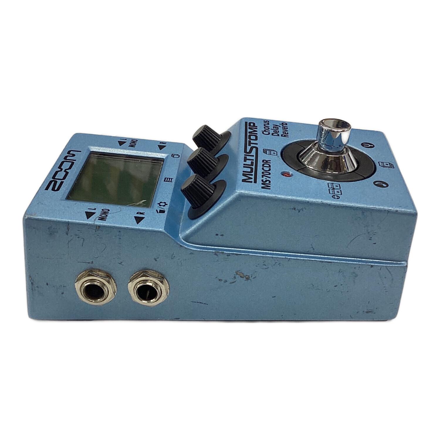 ZOOM (ズーム) 空間系マルチエフェクター MS-70CDR MULTISTOMP CHORUS