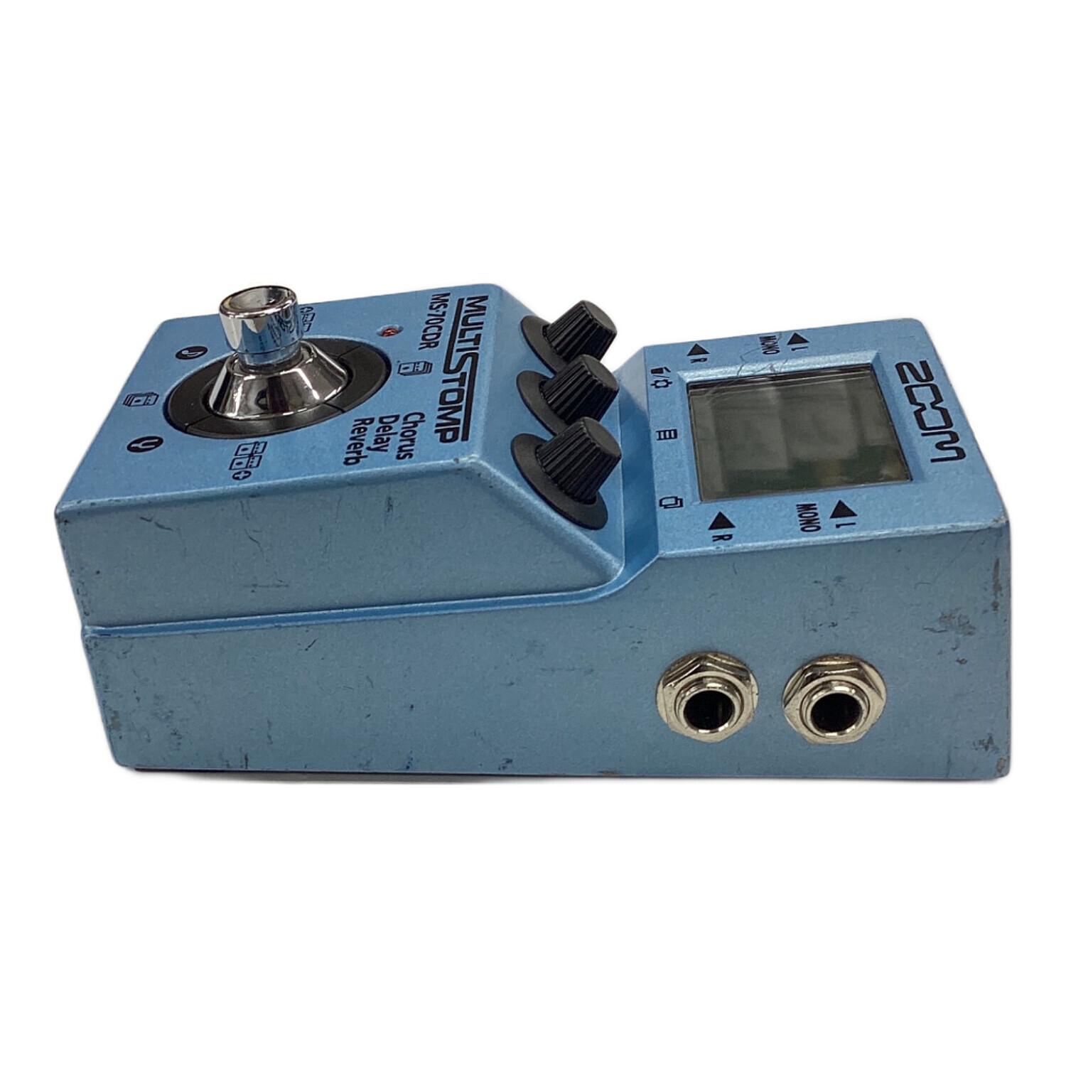 ZOOM (ズーム) 空間系マルチエフェクター MS-70CDR MULTISTOMP CHORUS