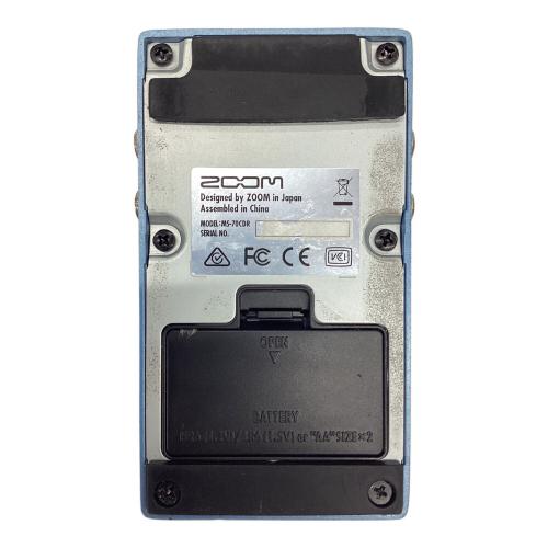 ZOOM (ズーム) 空間系マルチエフェクター MS-70CDR MULTISTOMP CHORUS