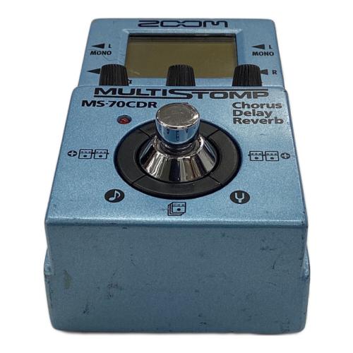 ZOOM (ズーム) 空間系マルチエフェクター MS-70CDR MULTISTOMP CHORUS