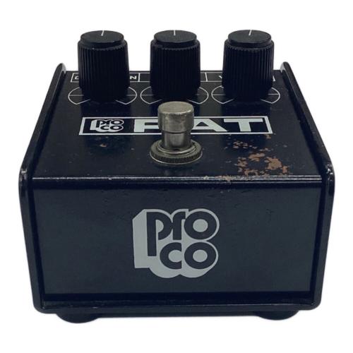 ProCo (プロコ) ディストーション The Rat "BlackFace" LM308N ポットデイト：1986年
