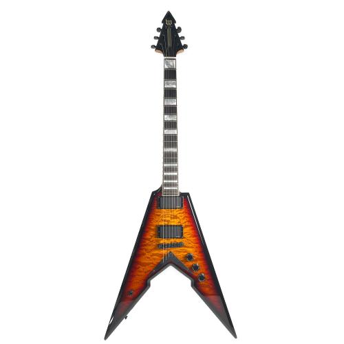 WYLDE AUDIO (ワイルドオーディオ) Bloodburst Quilted Top Zakk Wylde V エレキギター WA-VK-BLB 2016年製