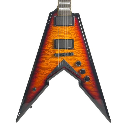 WYLDE AUDIO (ワイルドオーディオ) Bloodburst Quilted Top Zakk Wylde V エレキギター WA-VK-BLB 2016年製