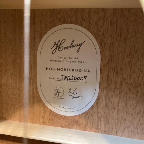 Headway (ヘッドウェイ) アコースティックギター HOC-NORTHBIRD 日本製