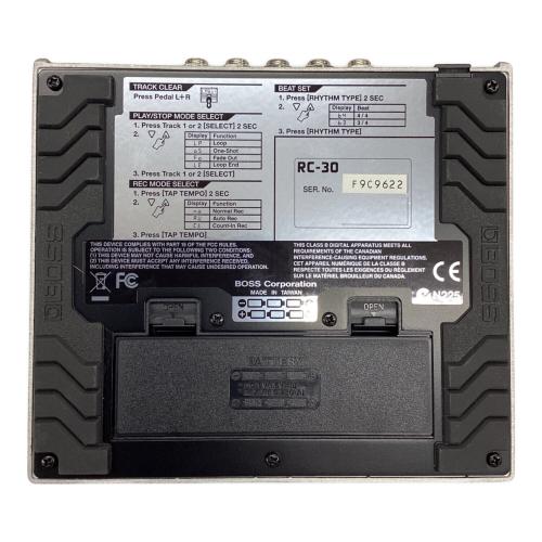 BOSS (ボス) ルーパー RC-30 F9C9622 DUAL TRACK LOOPER
