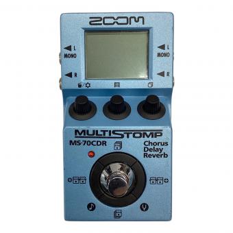 ZOOM (ズーム) マルチエフェクター MULTISTOMP MS-70CDR