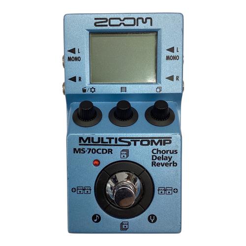 ZOOM (ズーム) マルチエフェクター MULTISTOMP MS-70CDR