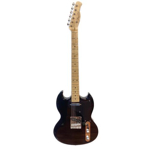 Bacchus (バッカス) GLOBAL Series Limited Edition SG×Telecaster Type エレキギター BSG-HYBRID ブラック オクメボディー