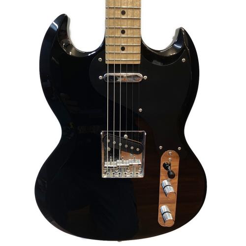 Bacchus (バッカス) GLOBAL Series Limited Edition SG×Telecaster Type エレキギター BSG-HYBRID ブラック オクメボディー