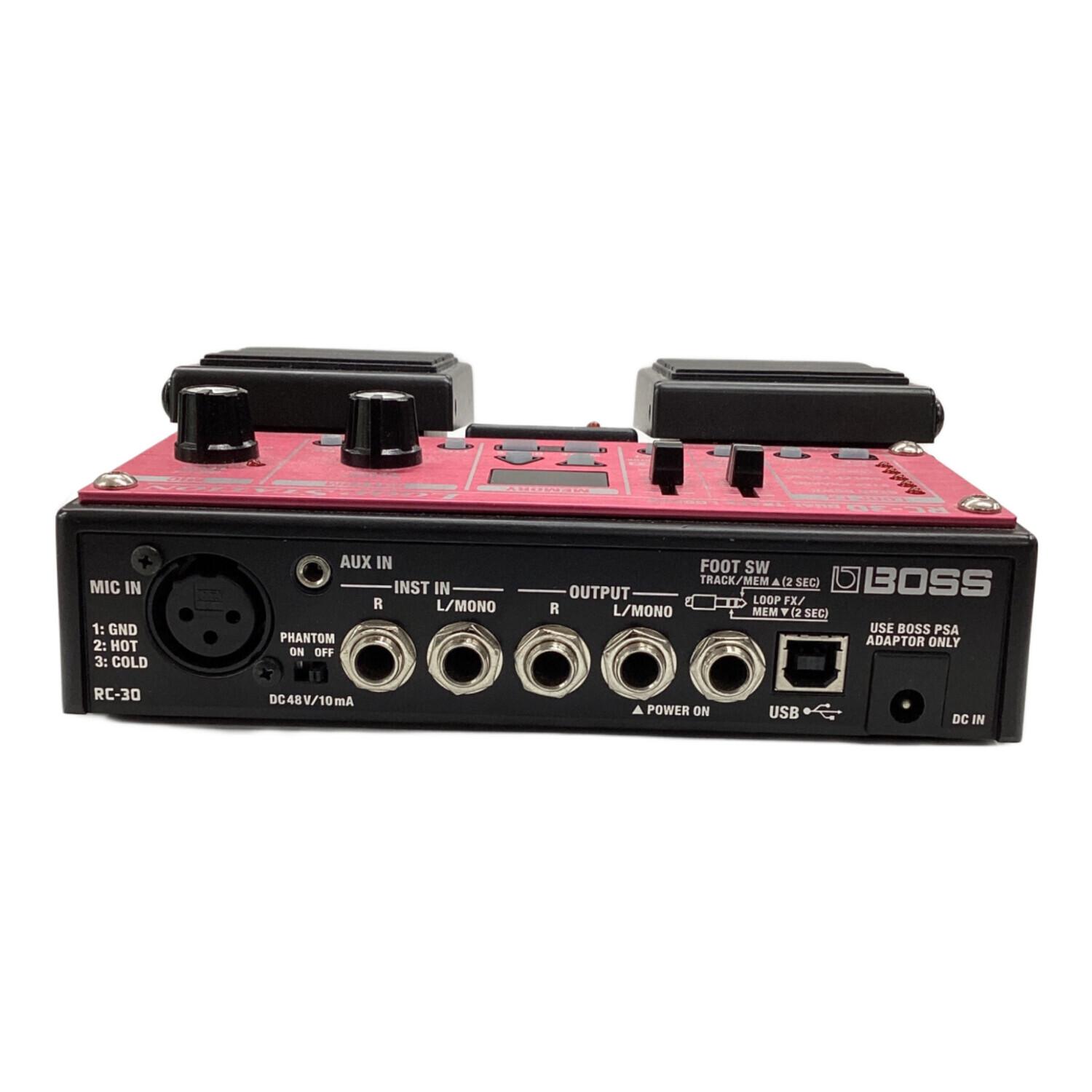 ★未使用品★ BOSS ボス RC-30 ループステーション エフェクター BOSS (ボス) ルーパー RC-30 箱付 DUAL TRACK LOOPER｜トレファクONLINE