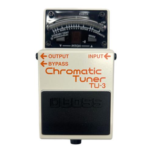 BOSS (ボス) クロマチックチューナー TU-3 Chromatic Tuner E3K8068