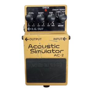 BOSS (ボス) アコースティックシミュレーター AC-2 本体のみ S/N DP08255 Acoustic Simulator