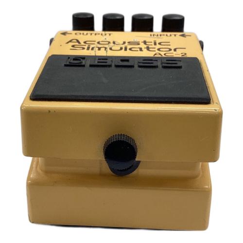 BOSS (ボス) アコースティックシミュレーター AC-2 本体のみ S/N DP08255 Acoustic Simulator