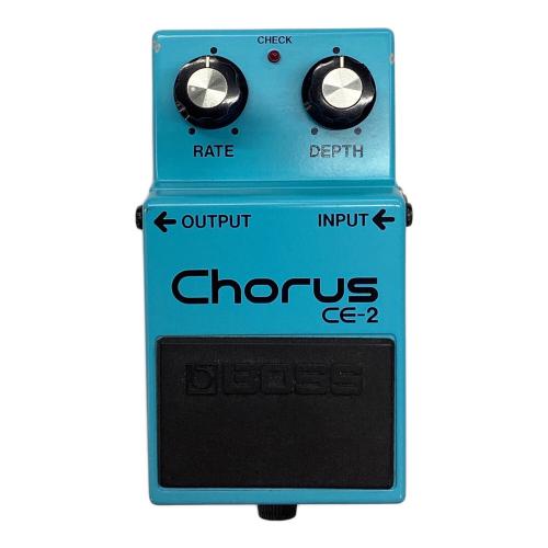 BOSS (ボス) コーラス CE-2 黒ネジ 取説付 1982年製 205700 ※ACA仕様 Chorus