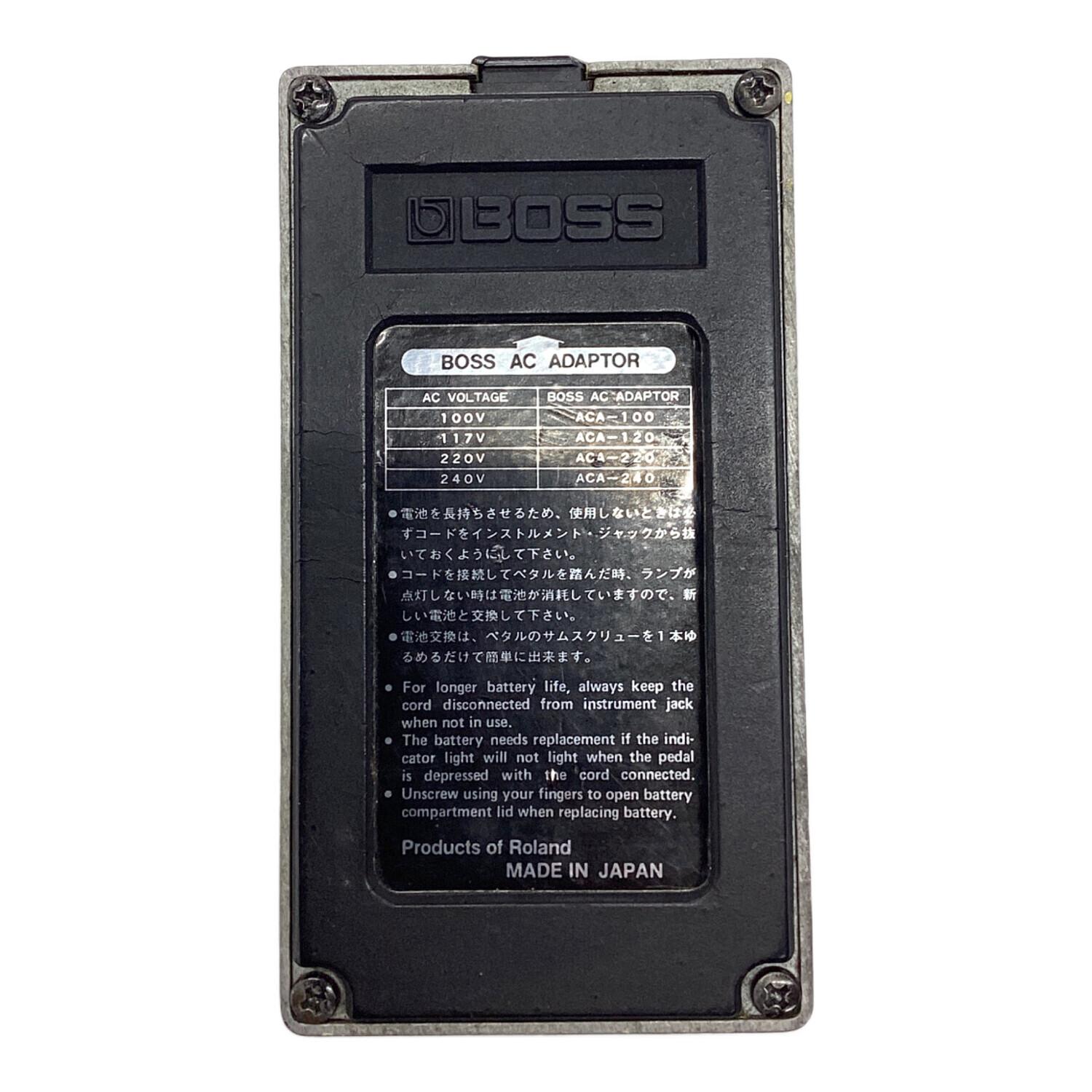 BOSS (ボス) オーバードライブ SD-1 ※ACA仕様 1982年製 222100 SUPER