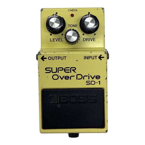 BOSS (ボス) オーバードライブ SD-1 ※ACA仕様 1982年製 222100 SUPER OverDrive