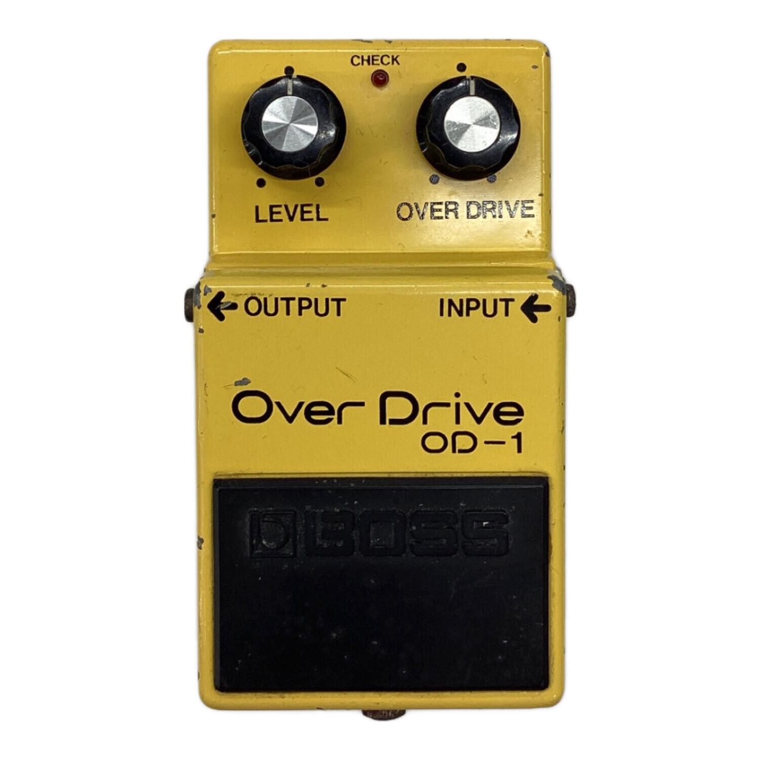 BOSS (ボス) オーバードライブ OD-1 OP:Raytheon RC3403ADB 1978年製