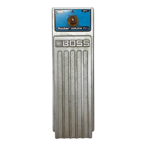 BOSS (ボス) ボリュームペダル PV-1 ツマミ交換有 Rocker Volume 1986年製 銀ネジ