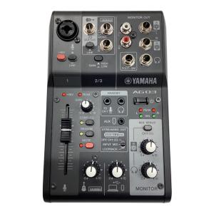 YAMAHA (ヤマハ) ライブストリーミングミキサー AG03 MK2 2022年製 マイクケーブル付属