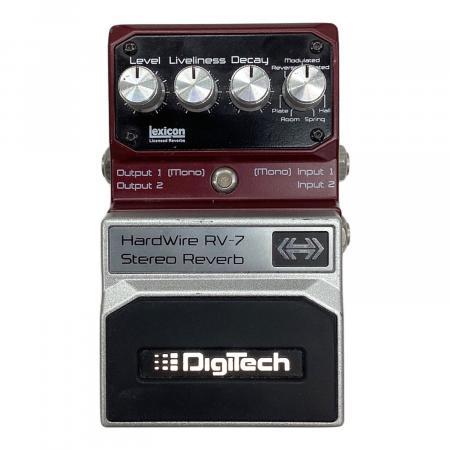 HardWire RV-7 StereoReverb 希少USA製 DigiTech (デジテック) リバーブ Hardwire RV-7 箱付 Stereo Reverb