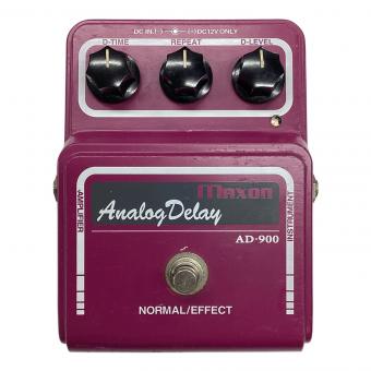 MAXON (マクソン) ディレイ AD-900 電源：DC12V S/N:000794 純正アダプター付 Analog Delay
