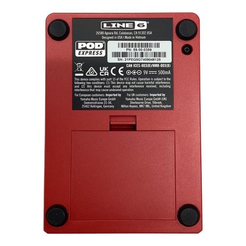 LINE6 (ラインシックス) POD EXPRESS マルチエフェクター 箱・説明書付属