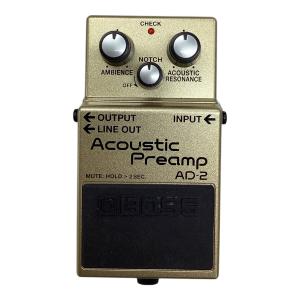 BOSS (ボス) Acoustic Preamp AD-2 S/N:Z0H0133／箱付属