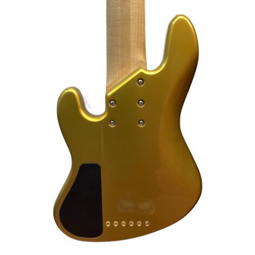 The LowEnd（ローエンド） LEJ 6 ジャズベースタイプ エレキベース  6弦 ゴールド