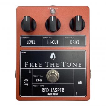 FREE THE TONE (フリーザトーン) オーバードライブ RJ-1V S/N:608A731／箱付属 RED JASPER