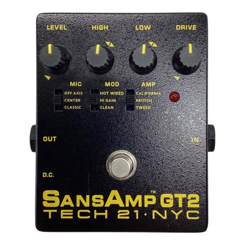 TECH21 (テック21) アンプシュミレーター SANSAMP GT2