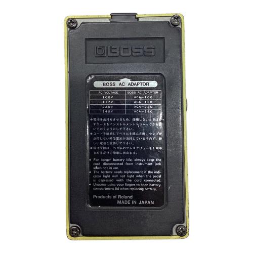 BOSS (ボス) オーバードライブ SD-1 ※シリアル判別不可 JRC4558DX／本体のみ SUPER OverDrive