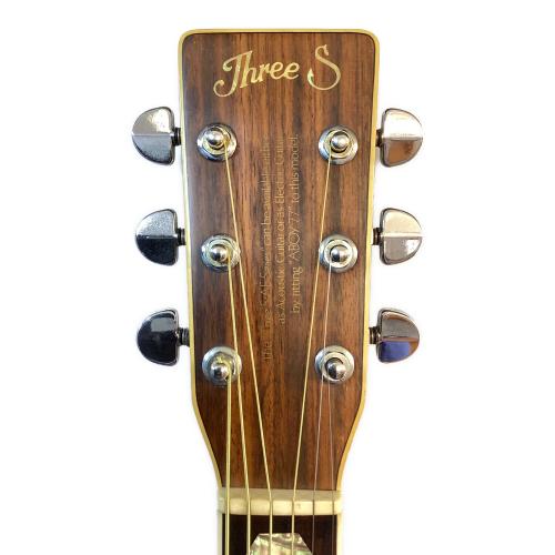 Three S(スリーエス) アコースティックギター AE 50 1981年製 日本製