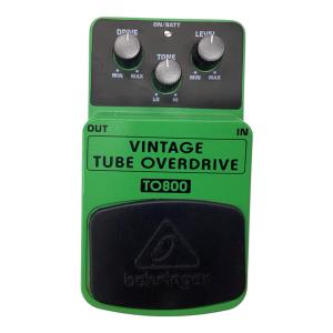 BEHRINGER (ベリンガー) オーバードライブ TO800 S/N:S181200931488 VINTAGE TUBE OVERDRIVE