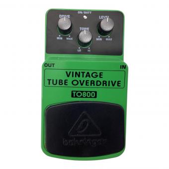 BEHRINGER (ベリンガー) オーバードライブ TO800 S/N:S181200931488 VINTAGE TUBE OVERDRIVE