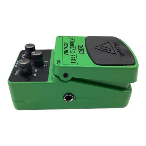 BEHRINGER (ベリンガー) オーバードライブ TO800 S/N:S181200931488 VINTAGE TUBE OVERDRIVE