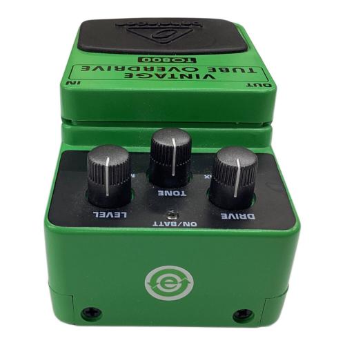 BEHRINGER (ベリンガー) オーバードライブ TO800 S/N:S181200931488 VINTAGE TUBE OVERDRIVE
