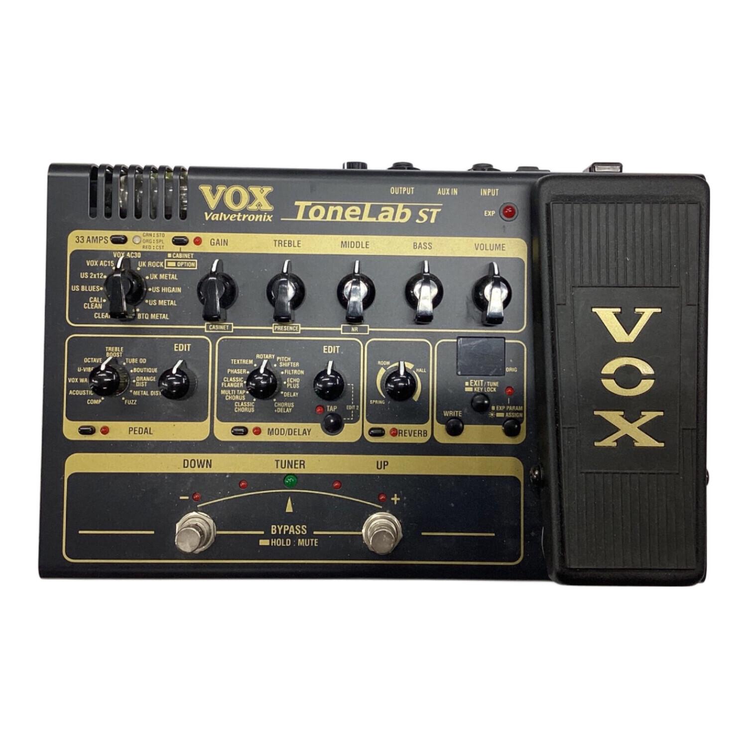 VOX (ヴォックス) マルチエフェクター Tonelab ST｜トレファクONLINE