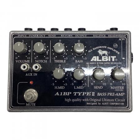 ALBIT (アルビット) プリアンプ A1BP TYPEⅡ 箱・アダプター付属