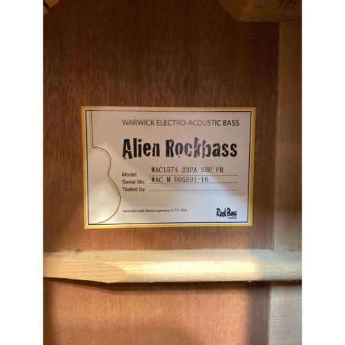 Warwick (ワーウィック) エレアコベース Rock Bass Alien Deluxe WAC1574