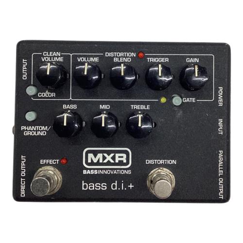 MXR (エムエックスアール) ベース用プリアンプ M80 BASS DI+