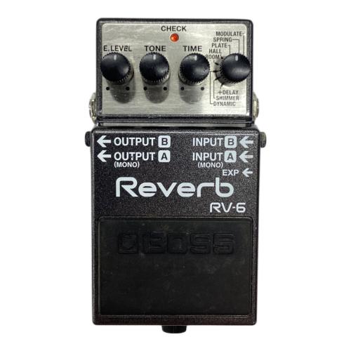 BOSS (ボス) リバーブ RV-6 S/N:不明／箱・取説付属 Reverb