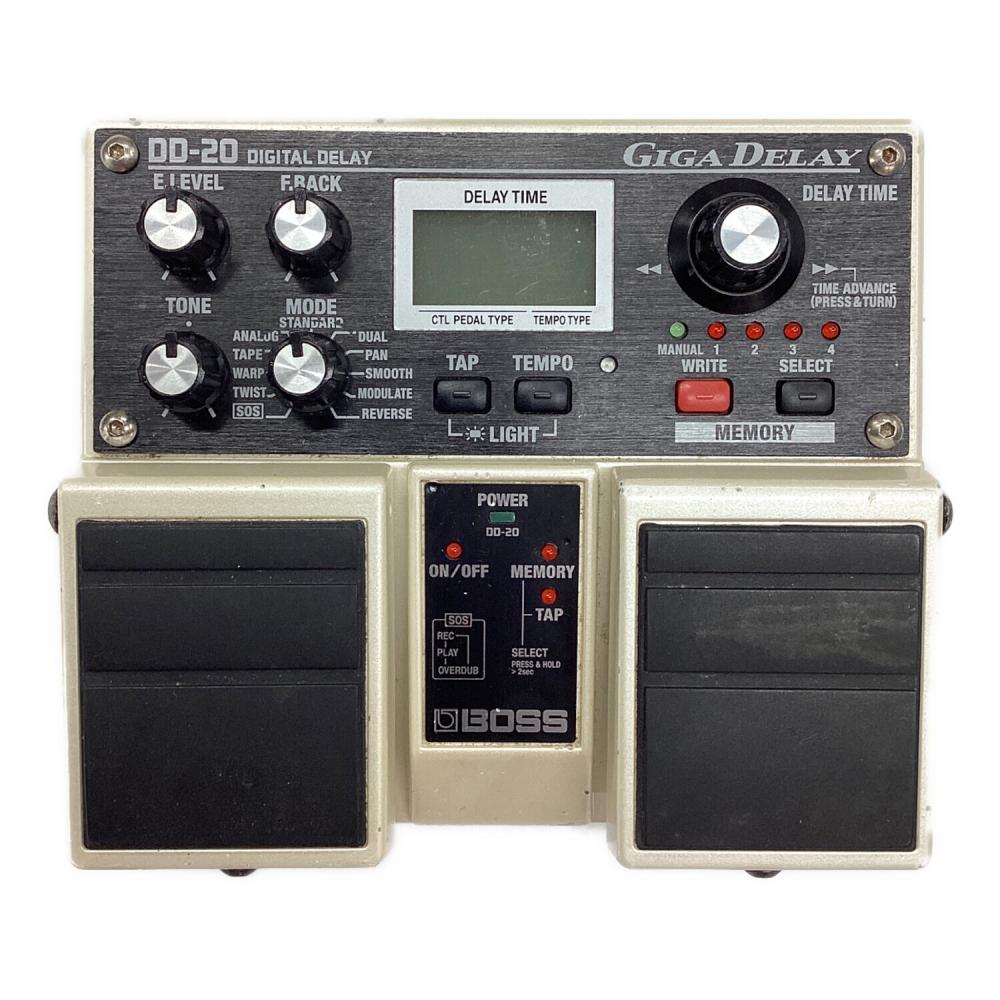【廃盤】BOSS DD-20【ディレイ】 BOSS (ボス) ディレイ DD-20 S/N:不明 GIGA Delay｜トレファクONLINE