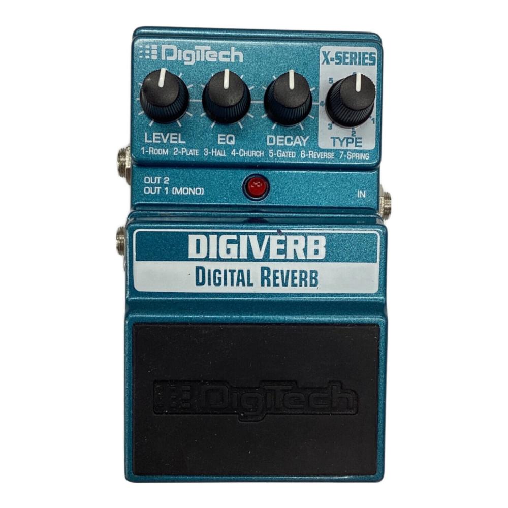 ギター degitech digiverb DigiTech (デジテック) リバーブ DIGIVERB 箱付｜トレファクONLINE