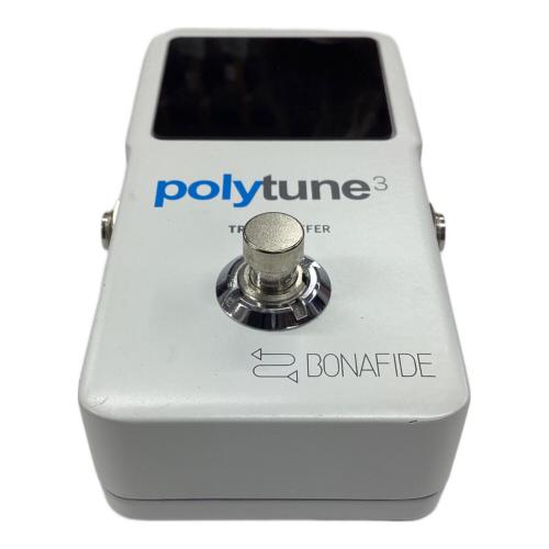 t.c.electronic (ティーシーエレクトロニック) チューナー Polytune3 中国製