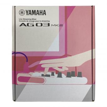 YAMAHA (ヤマハ) オーディオインターフェース／ミキサー AG03 MK2 マレーシア製 未使用品