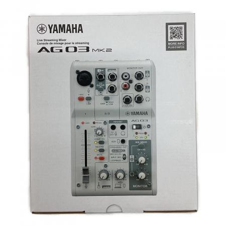 YAMAHA AG03 MK2 オーディオインターフェイス（ジャンク） YAMAHA (ヤマハ) オーディオインターフェース／ミキサー AG03 MK2