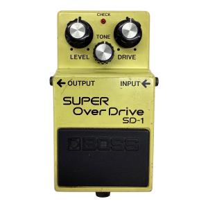 BOSS (ボス) オーバードライブ SD-1 OP:JRC4558D(艶あり) 1985年製 S/N:597800 箱付 ※ACA仕様 SUPER OverDrive