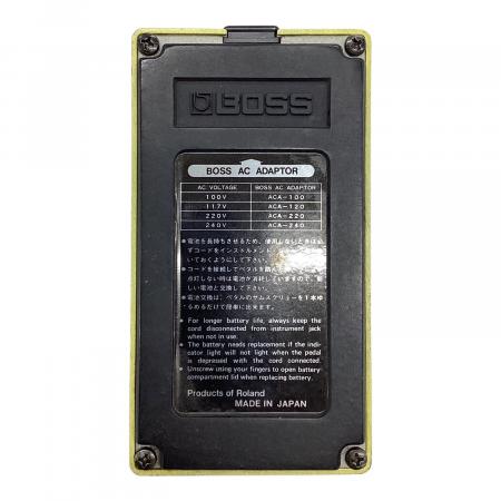 BOSS (ボス) オーバードライブ SD-1 OP:JRC4558D(艶あり) 1985年製 S/N